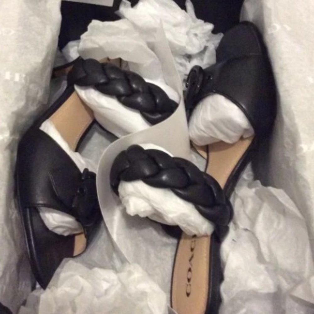 NEW IN THE BOX COACH SANDALS - Picture 7 of 7